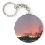 Streaky February Dawn Sky Keychains