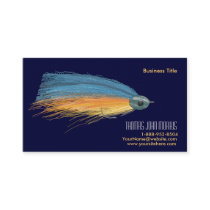 Streamer fishing Lure Business Card