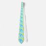 Streams of Joy – Cosmic Aqua & Lemon Necktie