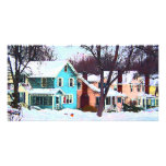 Street After Snow Personalized Photo Card
