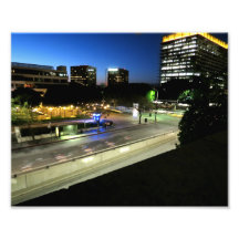 Street Corner At Night Art Photo