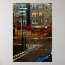 Street Corner Market Print