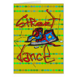 Street Dance and Shoes Greeting Card