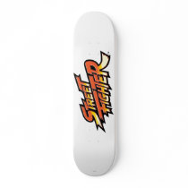 Street Fighter Brand Logo Custom Skate Board