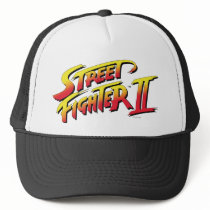 Street Fighter II Logo Hats