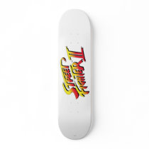 Street Fighter II Logo Skateboard Decks