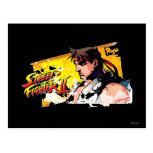 Street Fighter II Ryu Postcards