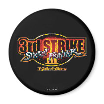 Street Fighter III 3rd Strike Logo Magnet
