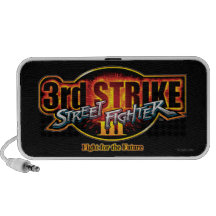 Street Fighter III 3rd Strike Logo Mini Speakers