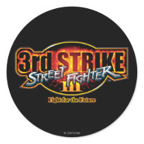 Street Fighter III 3rd Strike Logo Stickers