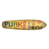 Street grunge skate board