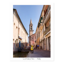 Street in Comacchio Postcards