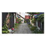 Street in old Visby Sweden Customized Photo Card