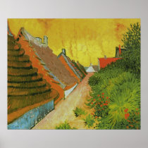 Street in Saintes-Maries, Vincent Van Gogh Posters