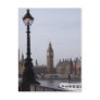 Street Light and Big Ben Postcard