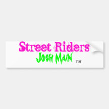 Street Riders sticker Bumper Sticker
