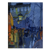 Street Scene, at Five in the Afternoon, 1887 postcards