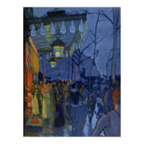 Street Scene, at Five in the Afternoon, 1887 posters