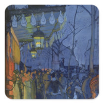 Street Scene, at Five in the Afternoon, 1887 stickers