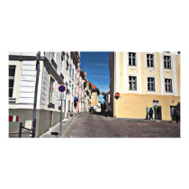 Street Scene Estonia Picture Card