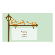 Street Sign - Business Business Card