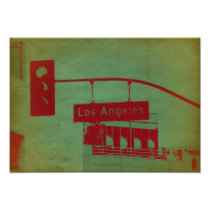Street sign in Los Angeles