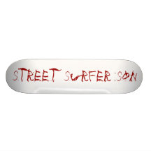 street surfer son skate deck