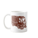 street sweeper cleaner truck coffee mug