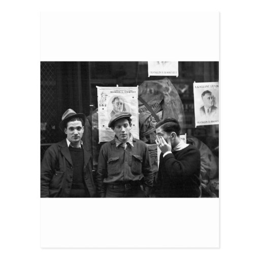 Street Toughs for FDR: 1936 Postcards