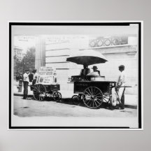 Street Vendors / Peddlers 1908 New York City Print