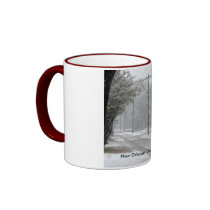 Streetcar New Orleans-snow 2008 Mug
