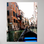 Streets of Venice Poster