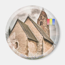 Strei Church Fridge Magnet