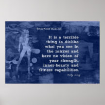 Strength and Inner-Beauty! Print