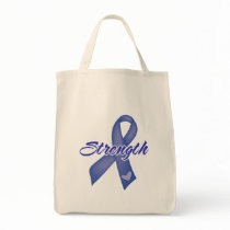 Strength - Colon Cancer Tote Bag