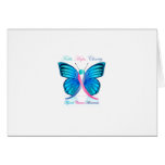 Strength Hope and Charity Greeting Card