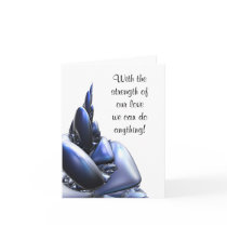 Strength of Love Motivational Card