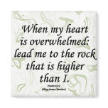 Strength Psalm 61-2 magnets