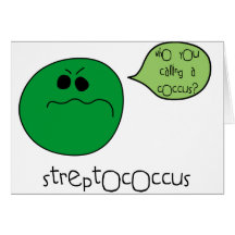 Streptococcus Greeting Cards
