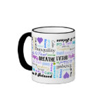 Stress-relief Calm & Relaxing Typography mug