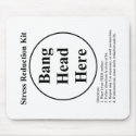 Stress relief mousepads
