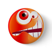 Stressed Smilie Pin