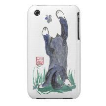 Stretching Leap after a Butterfly iPhone 3 Cases