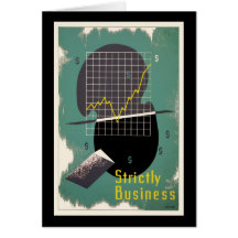 Strictly Business Greeting Card