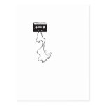 Strictly old school! postkarte