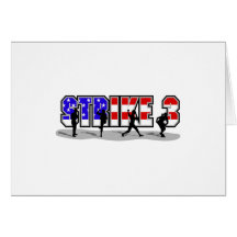 Strike 3.png greeting card