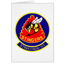 Strike Fighter Squadron 113 (VFA-113) Stingers Greeting Cards