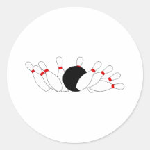 Strike Round Stickers