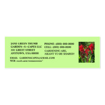 STRIKING CANNA PROFILE CARDS ~ MAKE A STATEMENT! BUSINESS CARD TEMPLATES