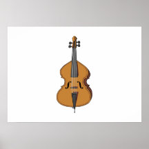 String Bass Print
